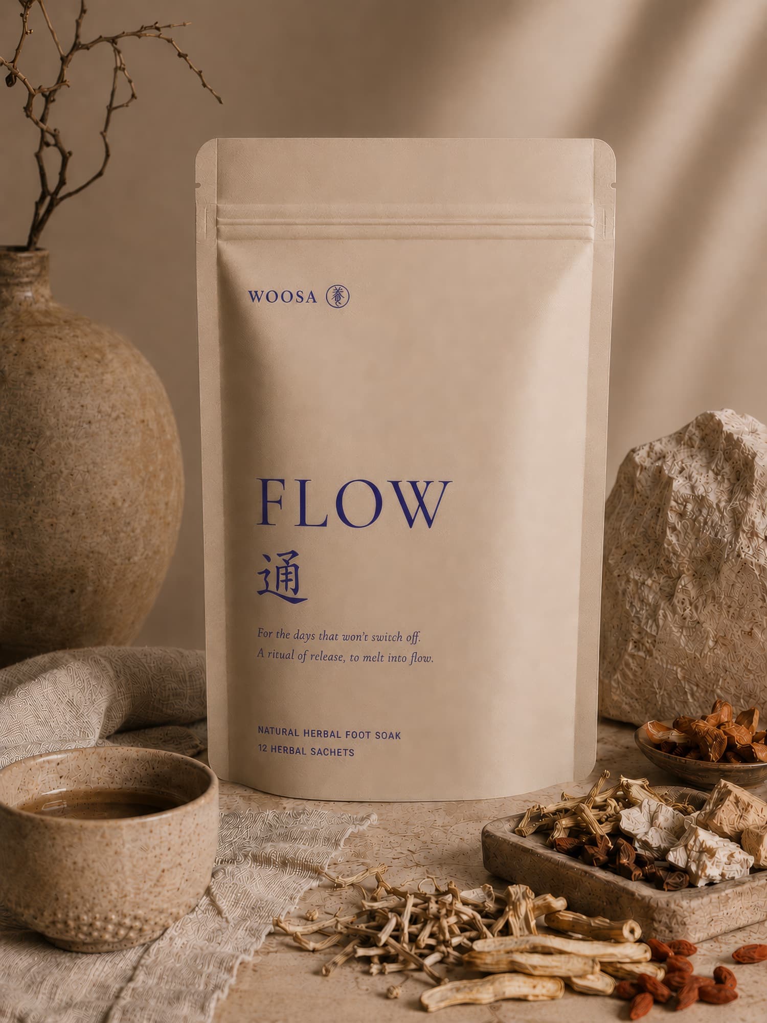 WOOSA FLOW 通 herbal foot soak