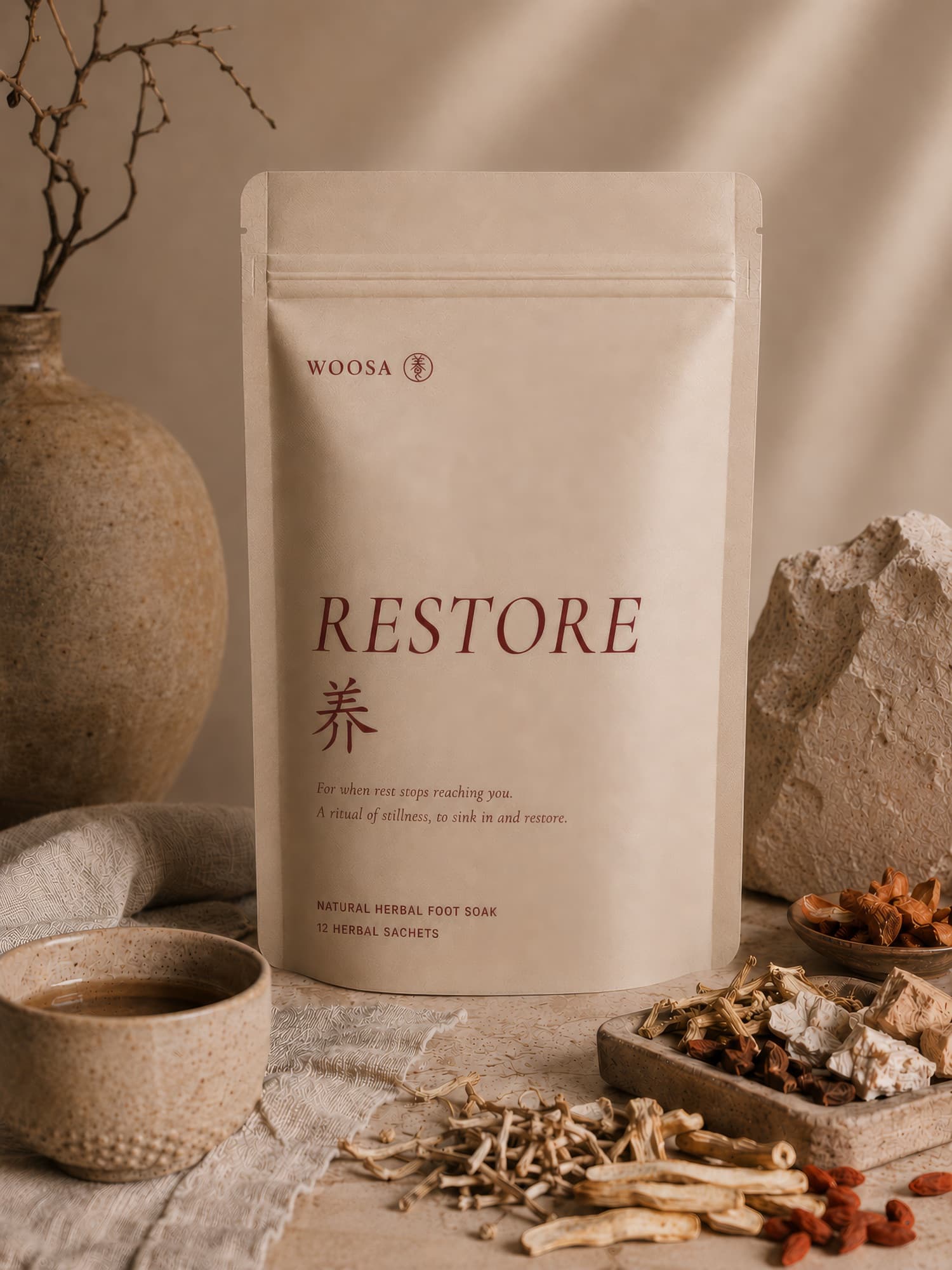 WOOSA RESTORE 养 herbal foot soak
